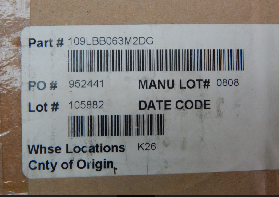 109LBB063M2DG
