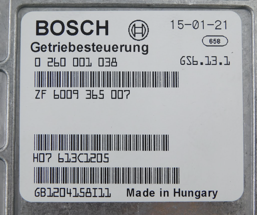 0 260 001 038