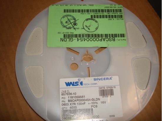 0603B104K160CT
