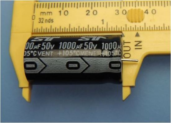 1000uF 50V 20% Electrolytic .