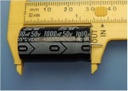 1000uF 50V 20% Electrolytic .