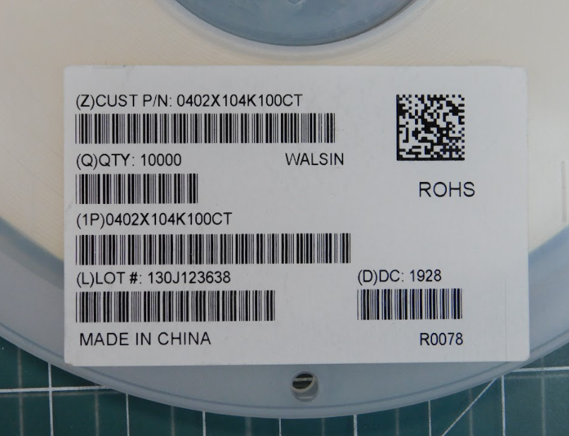 0402X104K100CT