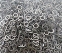 #4 SPLIT LOCK WASHER STEEL ZN