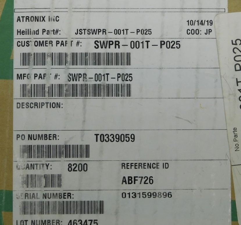 SWPR-001T-P025