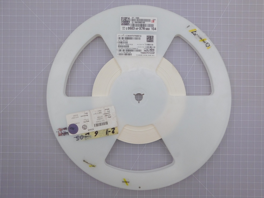 CC0603KPX7R9BB104