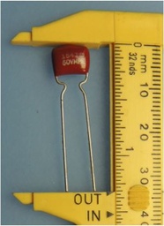 [398548] .15uF 50V 5% Film Capacitors