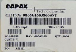 [309130] 0805G160J500SNT