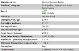 [358642] 1.5KE130A