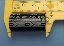 [398477] 1000uF 50V 20% Electrolytic .